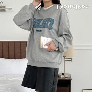 [디자이어로즈] 여성 여름맨투맨 얇은맨투맨 여름긴팔
