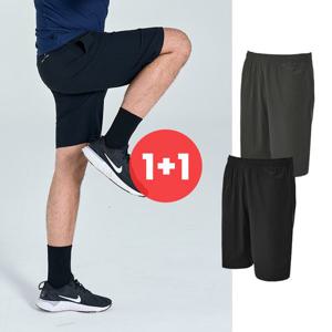 [1+1] 남성 쿨웨어 나일론 아이스 6부 반바지 MVP4256