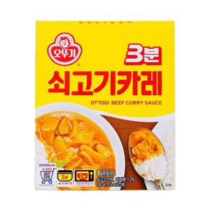 오뚜기 3분쇠고기카레 200g x 24개