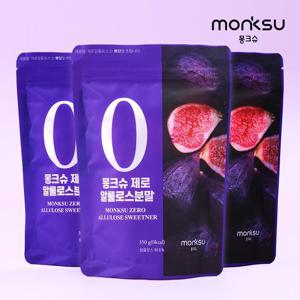 [몽크슈] 설탕대체 제로 알룰로스 분말 350gx3