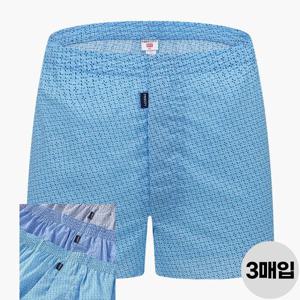 [BYC]남성 순면 분리 기능성 그물 망 음낭 주머니 트렁크 팬티 사각팬티 3매입