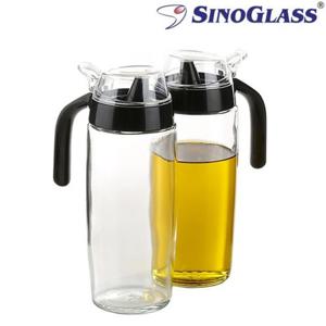 유리오일병 블랙 500ML 2P세트 간장 소스 참기름 시럽 식용유통