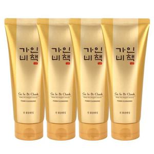 (4개)가인비책 진 폼클렌징 150ml /수삼배양근 엑소좀 당김없는 클렌징