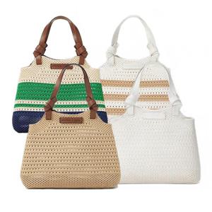 [찰스앤키스] 아이다 노티드 핸들 니트 토트백 CK2-30782111 CHARLES & KEITH