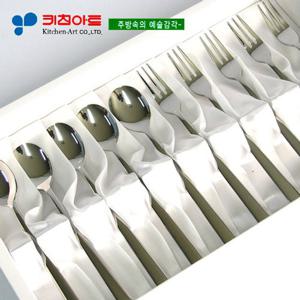 키친아트 장미 젠(ZEN-STYLE) 티스푼 10PCS(실속형)