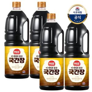 [사조대림] 더제대로담은 국간장 1.8L 4개