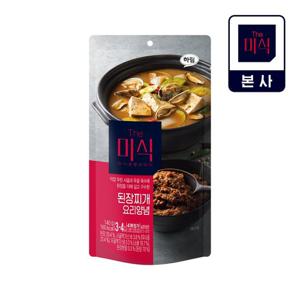 [더미식] 된장찌개 요리양념