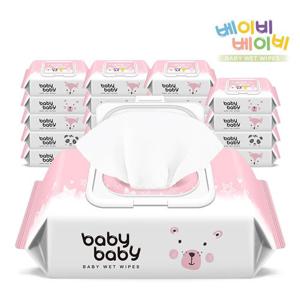 [베이비베이비]트윙클 120매 20팩 캡형 아기물티슈