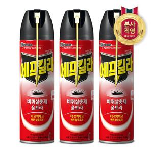 에프킬라 바퀴벌레 스프레이 울트라500mlx3개