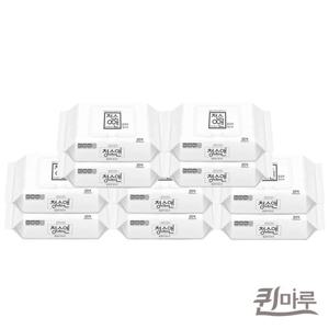 퀸마루 베이킹소다 물걸레청소포 10팩300매 거실 청소