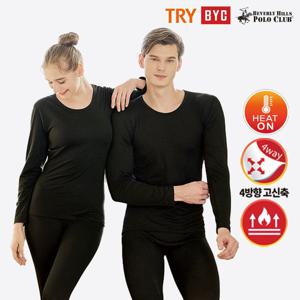 ♥겨울특가 1+1♥ TRY/BYC 외 남녀 겨울용 발열 기모 내의 내복 레깅스 상하의 세트 1+1