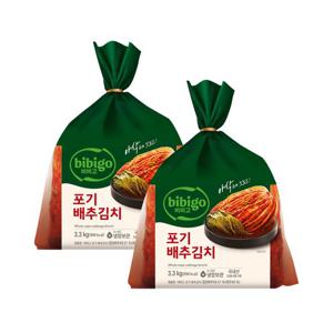 [CJ]비비고 포기배추김치 3.3kg x2개