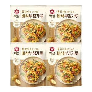[CJ]백설 통감자 바삭부침가루 1kg x4개