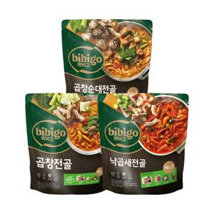 [CJ]비비고 전골3종 (곱창순대+낙곱새+곱창)