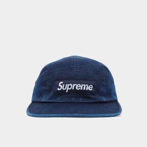 슈프림 25SS 패치로고 워시드 치노 트윌 공용 캠프캡 SS25H40 INDIGO