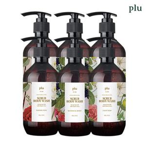 플루 퍼퓸드 스크럽 바디워시 500g 6병