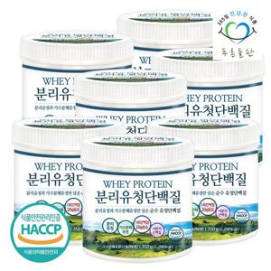 [푸른들판] 저분자 가수분해 분리 유청 단백질 분말 350gx7통 웨이 프로틴 파우더 가루