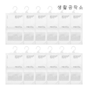 [임직원] [생활공작소] 옷걸이형 제습제 대용량 200g x 12입 (습기제거/곰팡이방지)