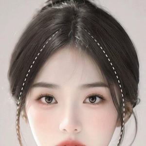 정수리커버 윗머리 가르마 볼륨피스 부분 가발 (WF8CDF7)