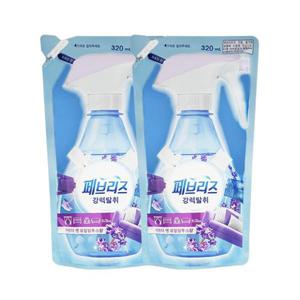 [페브리즈]페브리즈 라벤더 앤 유칼립투스향 리필 320ml x2 /섬유탈취제/냄새제거