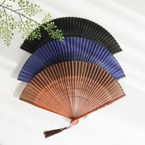 [박씨상방] N 실크 타공 빗살조각 접이식부채