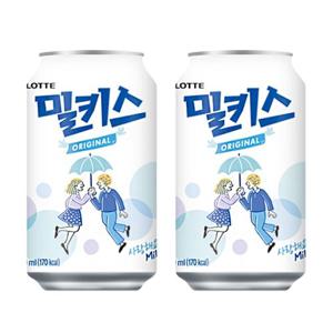 밀키스 340ml x 24캔 탄산음료