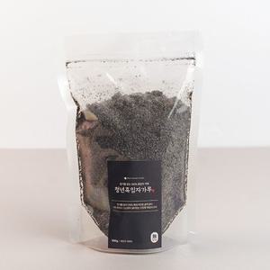 청년선식 태우지 않고 볶은 흑임자가루 300g x 4팩