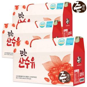 즙쟁이 산수유즙 3박스/90포