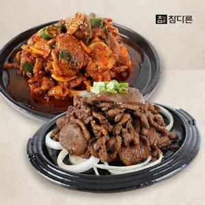 [참다른] 흑마늘 오리주물럭 200g x 4팩+오리불고기 200g x 4팩