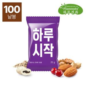 [하루견과] 하루시작 20gx100봉/ 가성비갑/ 아침대용