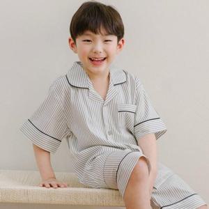 [알콩단잠]남아잠옷 모나 인견 반팔 아동 여름파자마 주니어실내복 아기잠옷