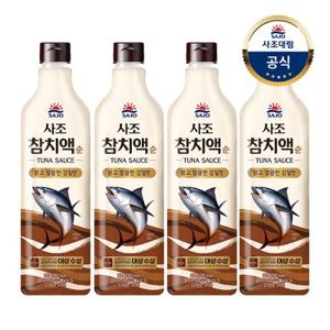 [사조대림] 참치액 순 900g 4개