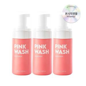 ★20% 앱적립★[질경이] 퍼퓸 여성청결제 핑크 자몽 폼 워시 100ml x3개