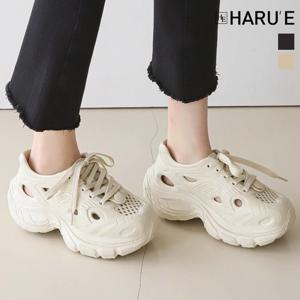 [하루에]베인 여성 여름 키높이 스니커즈 운동화 슬리퍼 6cm
