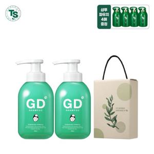 [TS 선물세트] 지디샴푸 400ml*2개+슈퍼케라틴6g*4개+선물박스*1개