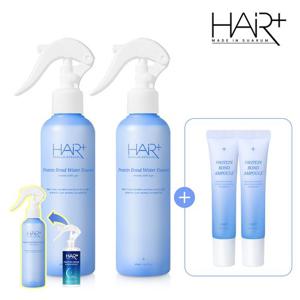 [헤어플러스] [2+2] 단백질 본드 퍼퓸 헤어미스트 워터에센스 200ml 2개+앰플 15ml 2개