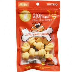 강아지 개껌 껌 좋은껌 고구마 80g 3개 애견간식
