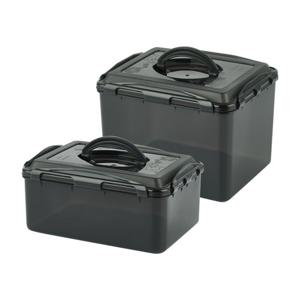 이지앤프리 프리베 블랙 김치용기 2종 2P 2.6L1P+4.6L1P