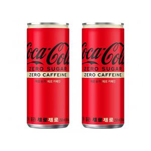 코카콜라 제로제로 제로슈거제로카페인 250ml 60캔