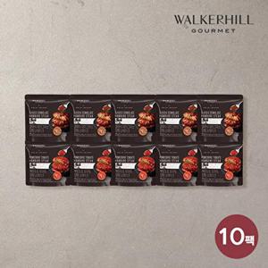 [워커힐]한돈한우  함박 스테이크 180g  10팩 (클래식 데미그라스 5팩+ 토마토 5팩)