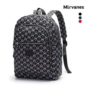 미르바네스 모던패턴 방수가능 백팩 561_HT