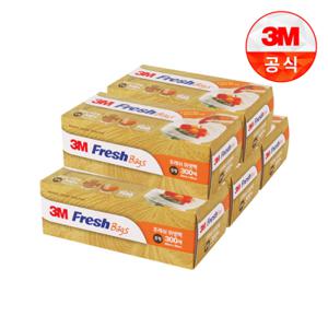 [3M]후레쉬 위생백 중형 300매 5개세트 (총 1500매) 외 위생일회용품 롤백 지퍼백 위생장갑