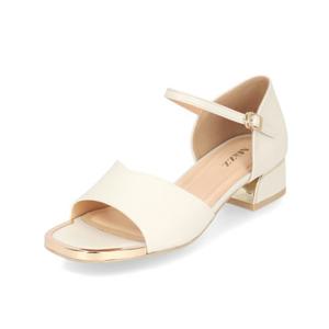 [엘칸토] 정상가159,000원 여성 단정한 플랫 샌들 3cm LCWW21M326