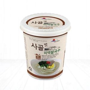 갤러리아_[간편 컵국수] 사골맛 미역 쌀국수 82gx6개