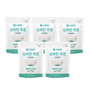 소금대신 상쾌한 양치용 죽염 250g x 5개