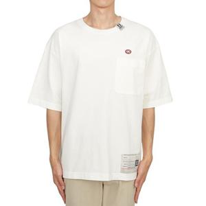 메종미하라야스히로 남성 반팔티셔츠 A12TS641 WHITE