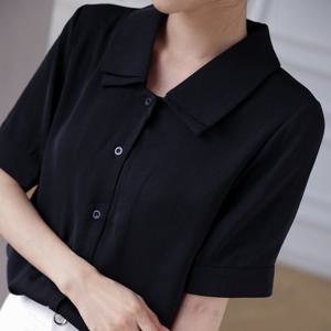 [휴드] 투펠 레이어드 카라 반팔 셔츠 2color_240619_KW38