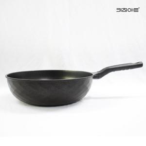 [BJ] 키친아트 꼬뜨 실버 IH인덕션웍 논스틱코팅 궁중팬 30cm