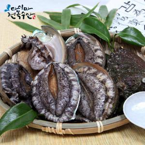 [다시마전복수산] 특대 완도활전복 17미 (마리당 80~90g,총 1.36kg 이상)