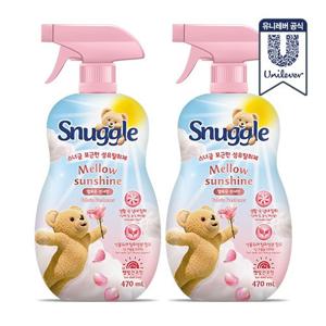 스너글 섬유탈취제 멜로우선샤인 470ml 2개